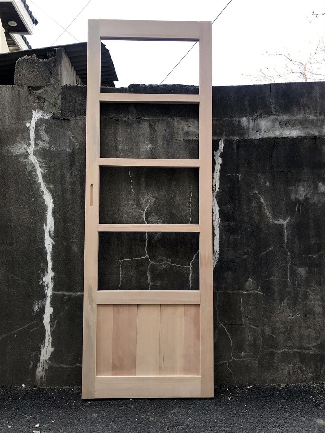 가로살 일식문 · 하부 판