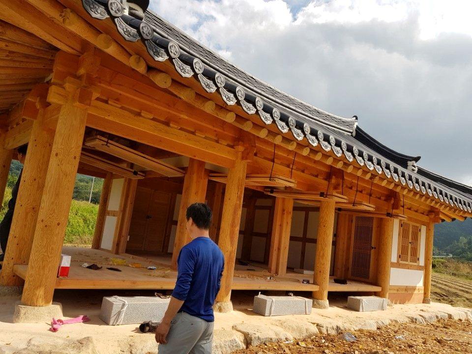 한옥 신축 목구조